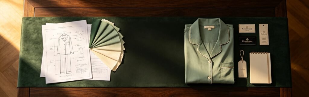 Banner: cómo crear una marca de pijamas