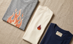 Personalizado camiseta foto plana retro llama estampado