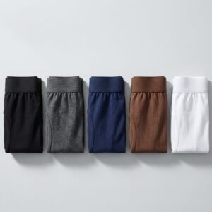 Pack de calzoncillos bóxer para hombre en cinco colores, fabricación OEM