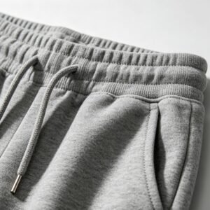 Pantalones de chandal gris frances toweling waistband detalle