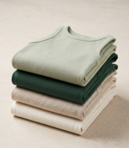 Tank top folded pila color gama