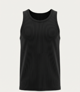 Tank top fantasma maniqui negro